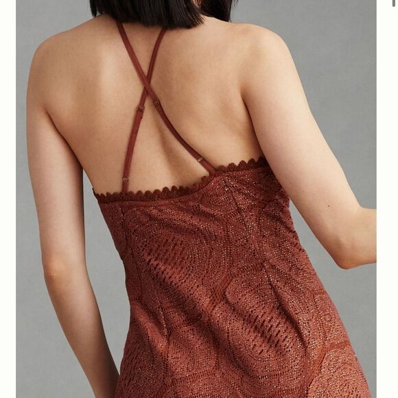 Anthropologie x Bhanuni by Jyoti Crochet Fringe Dress NWOT - Picture 4 of 8